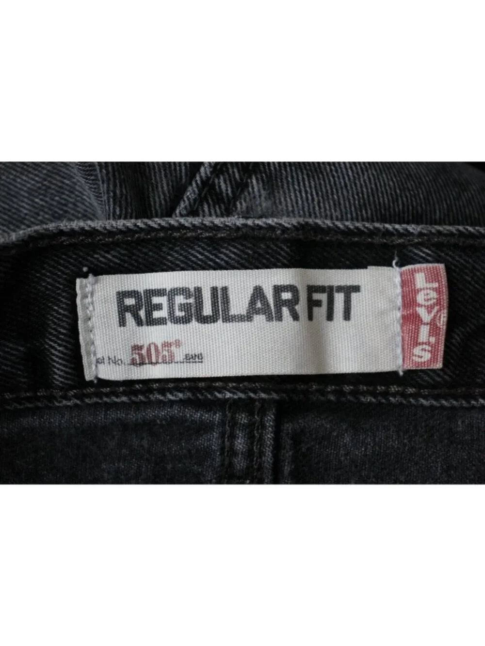 Vintage Levi's Mens 32 x 30 Y2K 505 Straight Leg Black Jeans H1062
